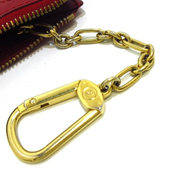LOUIS VUITTON Pochette Cle NM Pomme d'Amour Monogram Vernis - 171-022825 - Picture 3 of 6